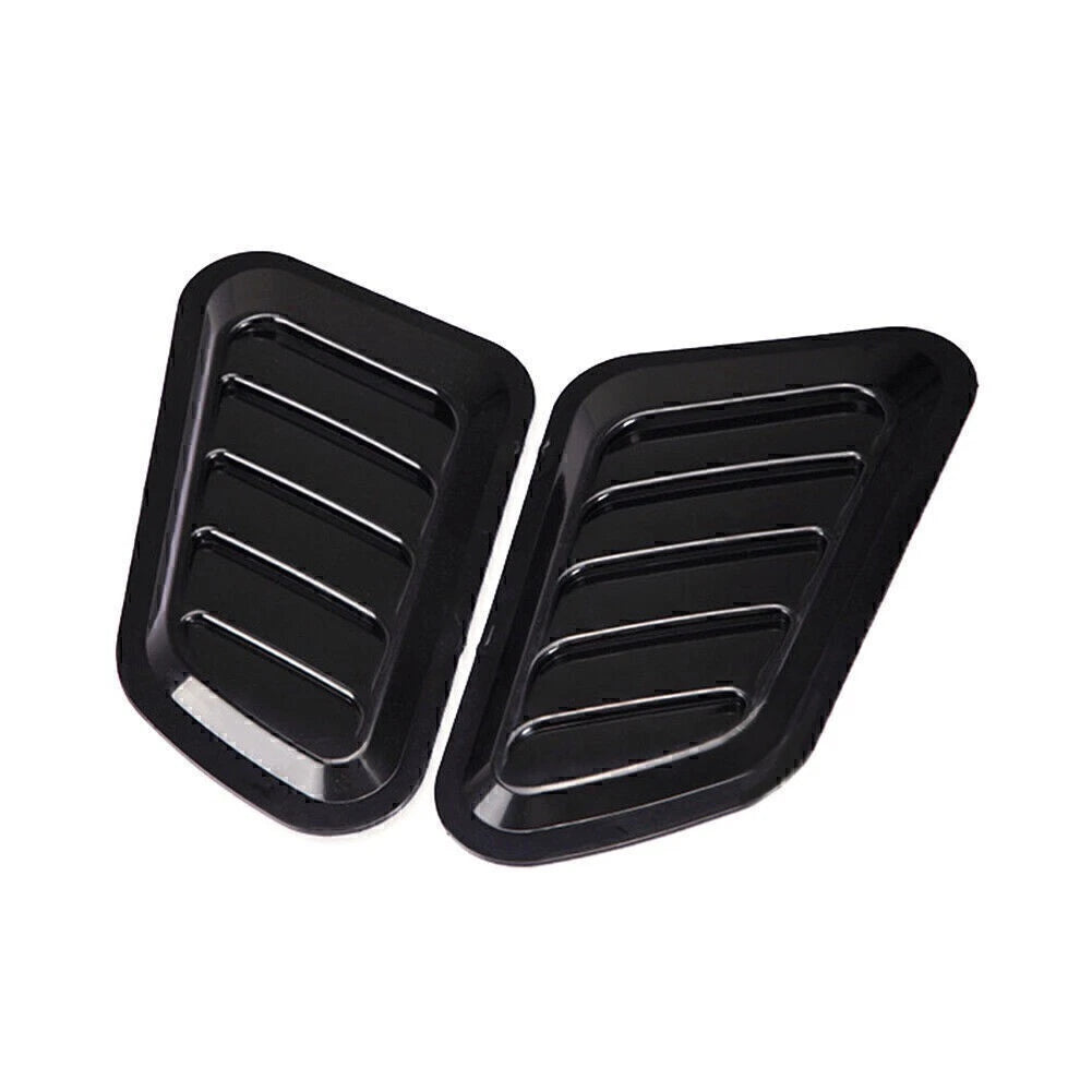 Black Air Flow Intake Hood Scoop Vent Cover for Auto Car (No Year Specified)