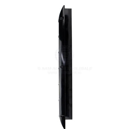 Large 6 Louvre Vent 87mm x 460mm Black ABS for Boat/Caravan/Camper