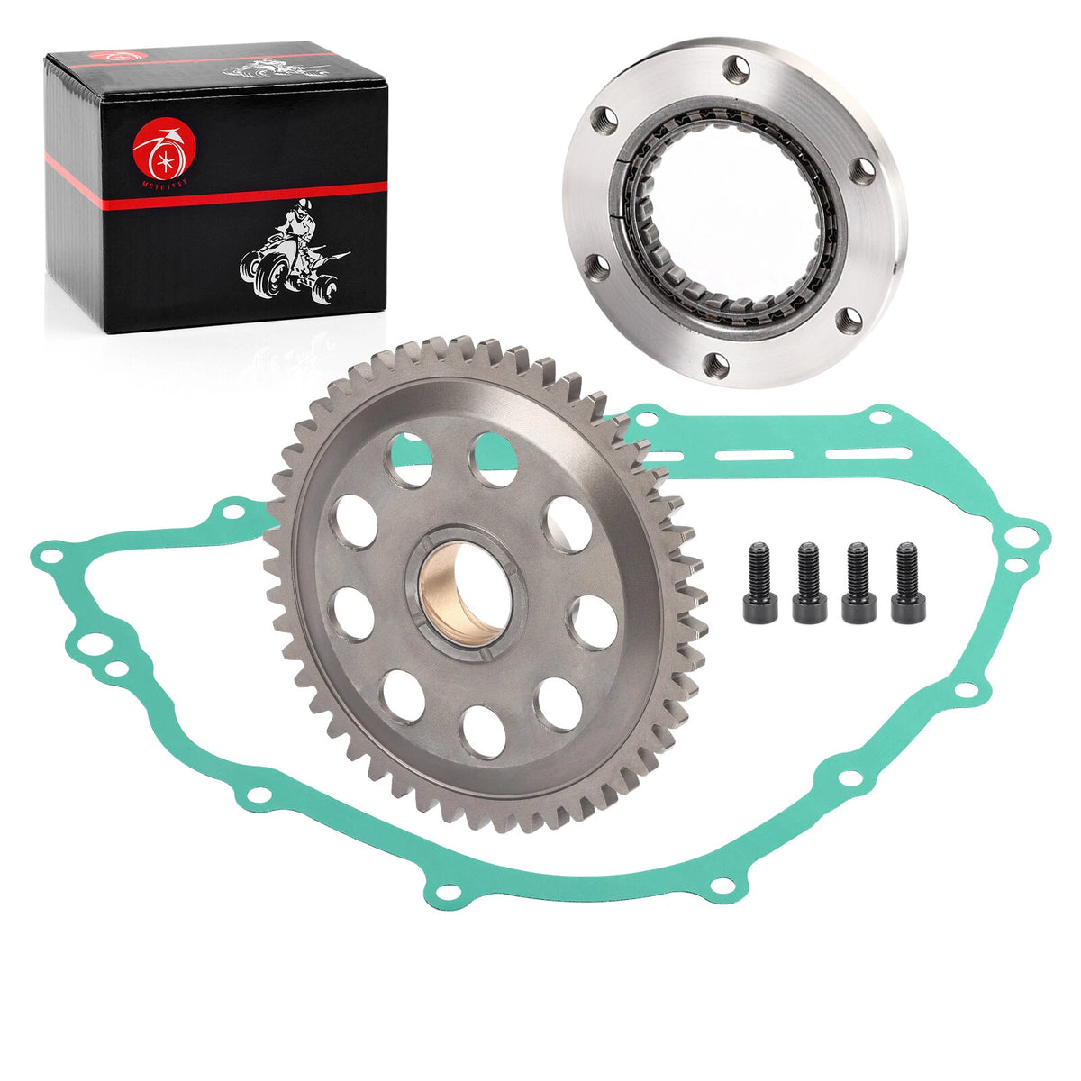 Starter Clutch Idler Gear Gasket Kit for Yamaha Viking 700