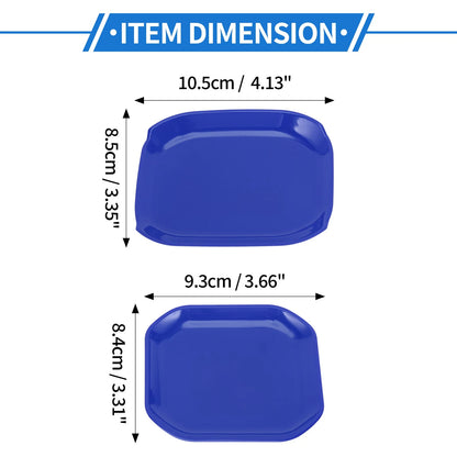 5 Pcs Door Bowl Cover Trim for Jeep Wrangler JL (2018-2022) - ABS Deep Blue