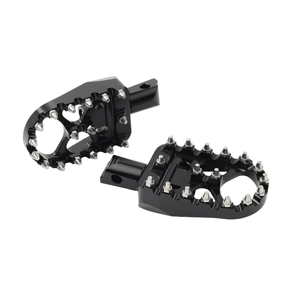 Rear Black FootPeg Passenger Pedal for Harley FXBB FXLR FXLRS FXLRST FXST FLSB (2018-2023)