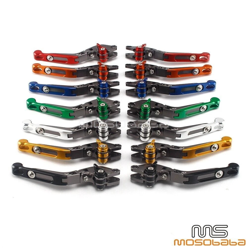 Folding Adjustable Brake Clutch Levers for Honda Suzuki Yamaha Aprilia