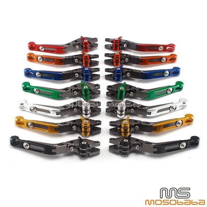Folding Adjustable Brake Clutch Levers for Honda Suzuki Yamaha Aprilia