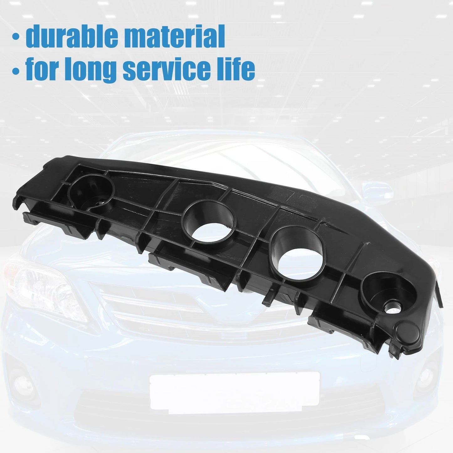 Left Side Front Bumper Bracket for Toyota Corolla (2009-2010)