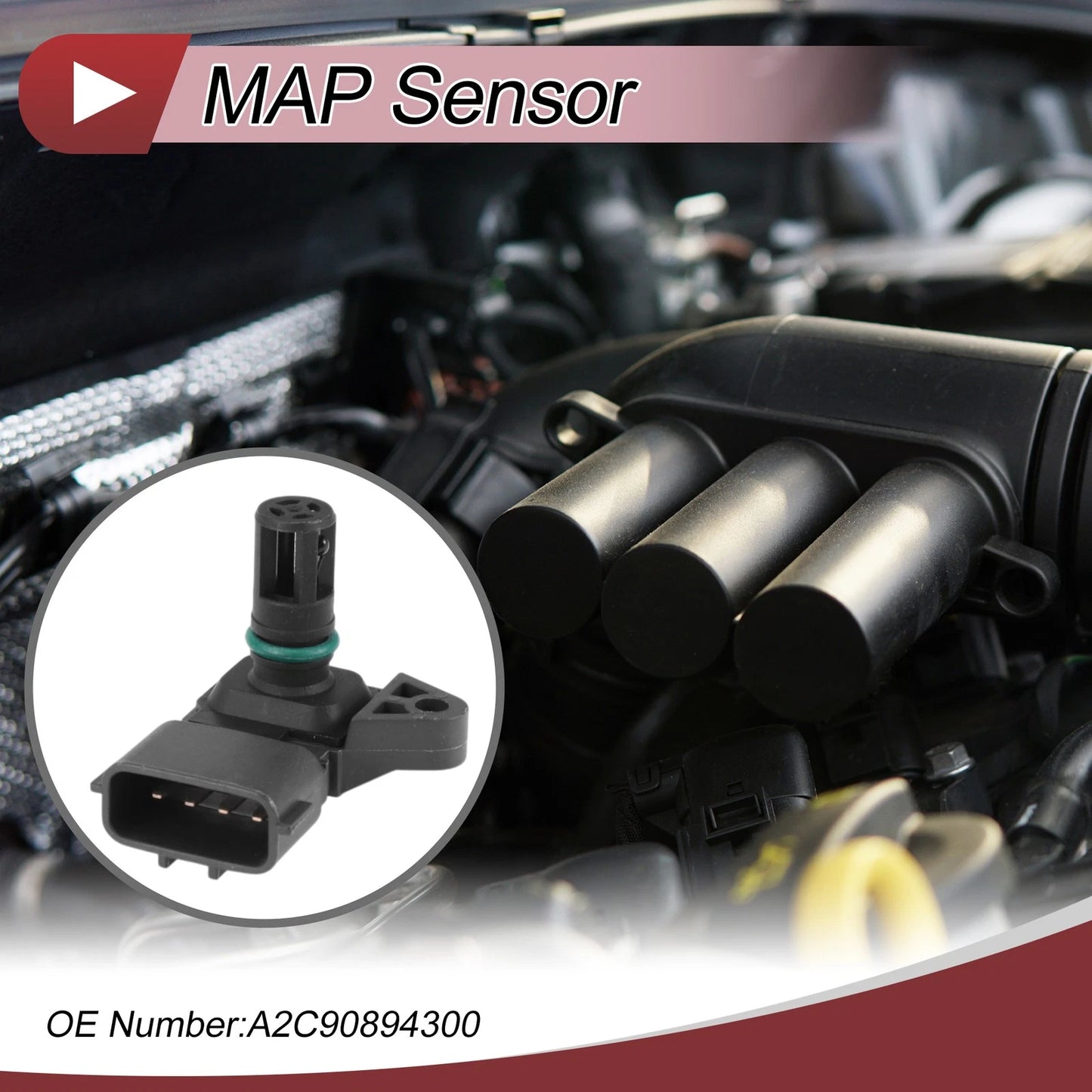 MAP Sensor for Nissan Micra III (2003-2010)