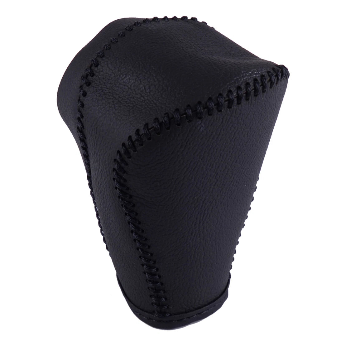Black PU Leather Gear Shift Knob Cover for Honda CR-V (2015-2016)