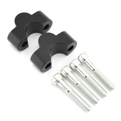 Black Motor Handle Bar Riser Mounting Clamp for Honda CB1100 RS, CB1100EX (2017-2023)