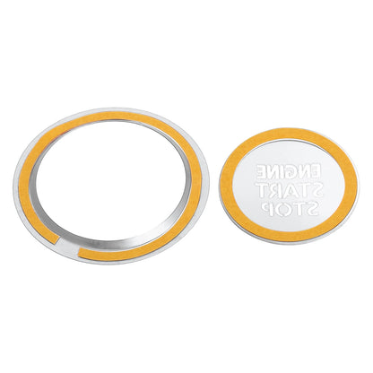 Car One Click Start Button Cover for Toyota Corolla Cross (2022-2023)