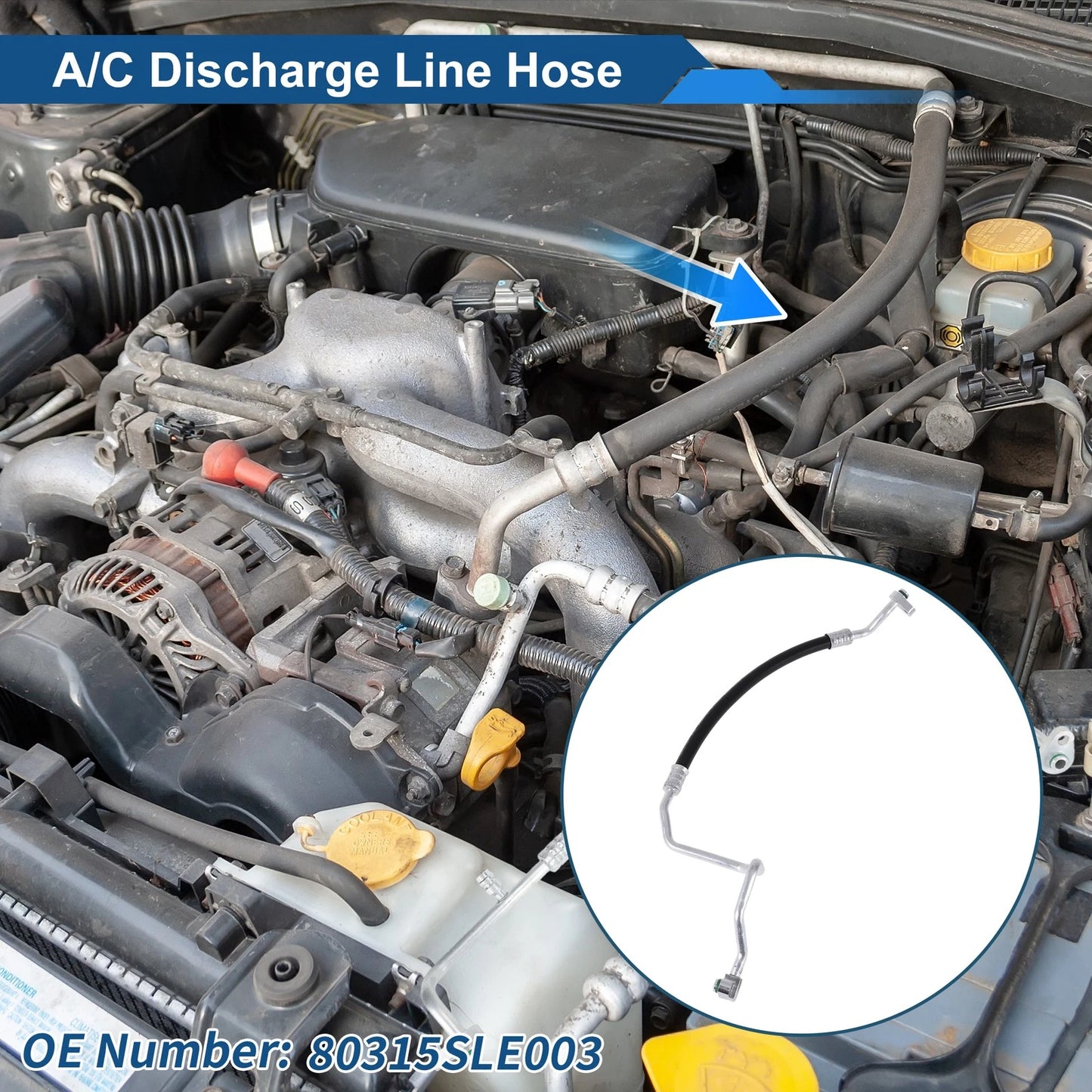 A/C Refrigerant Liquid Hose for Honda Odyssey (2005-2010)