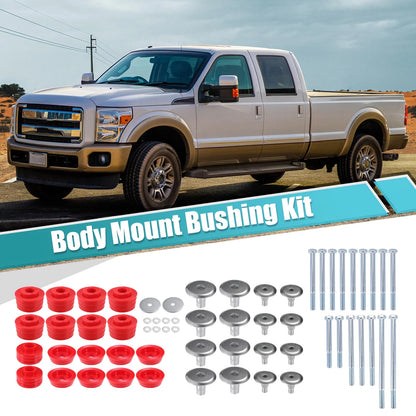 Car Body Mount Bushing Set for Ford Super Duty F250 F350 (2008-2016)