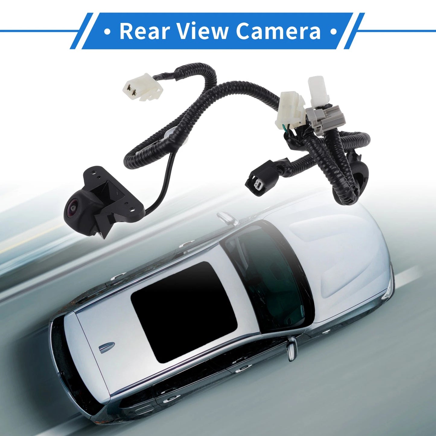 Rear View Camera for Honda Pilot (2012) - Backup Reverse Park Assist 120-180°