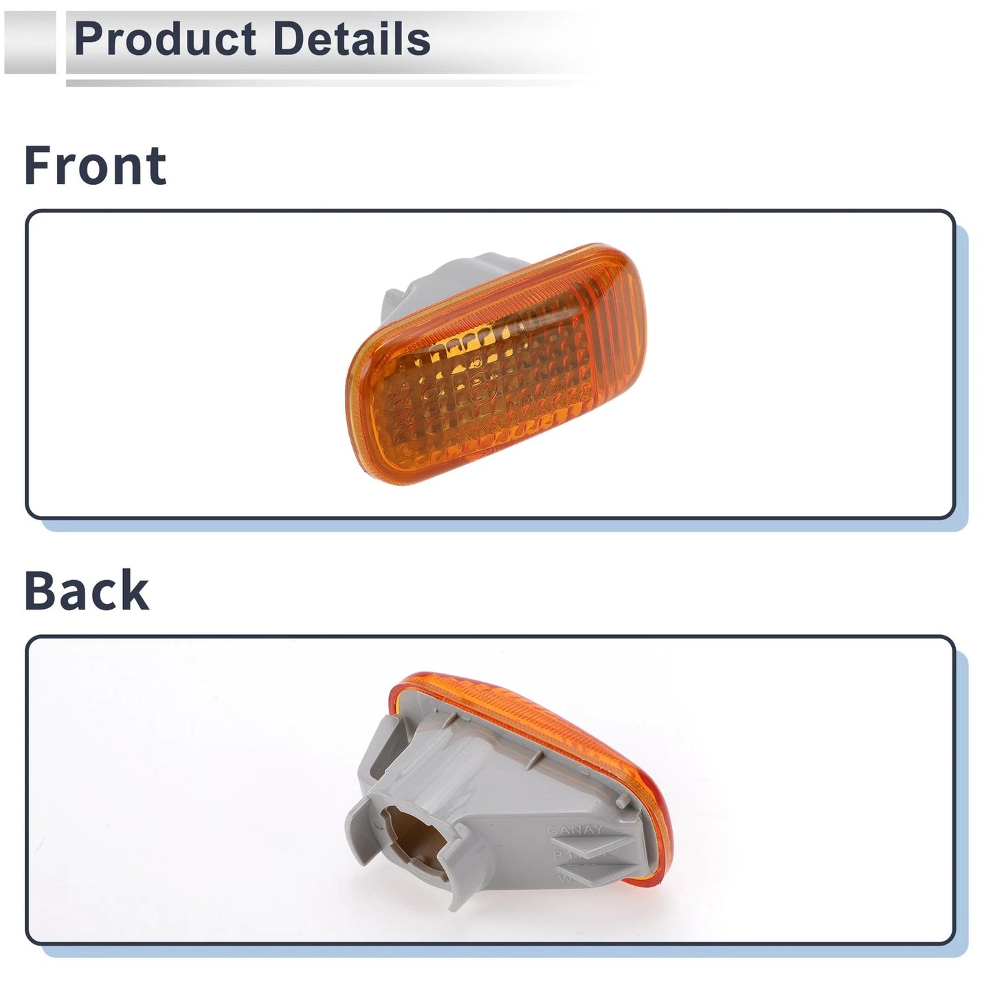 Car Side Marker Light Cover for Honda AZZ (2002-2008)