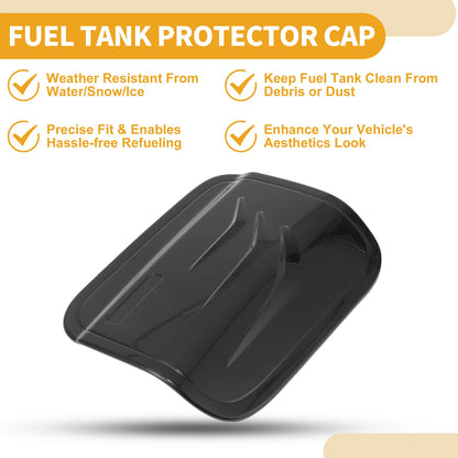 Fuel Tank Door Cap for Toyota Camry (2024-2025) Black Filler Flap Cover