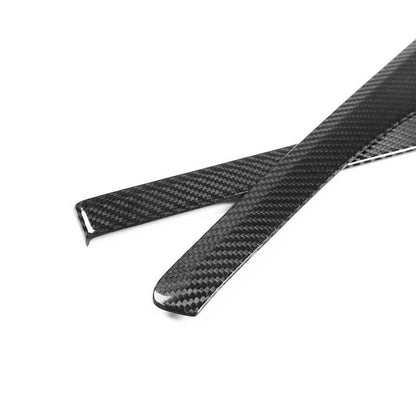 Real Carbon Fiber Interior Door Panel Strip Trim for 16-22 Porsche 718/12-18 911