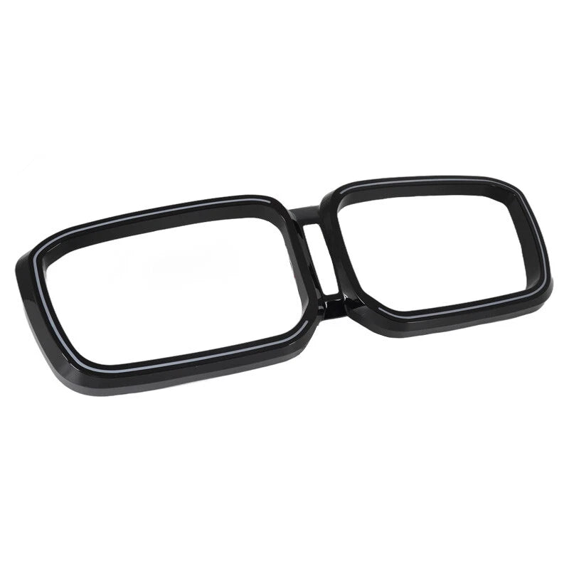 Front Bumper Kidney Grill with LED Light for BMW X3 X4 (2022-2024)