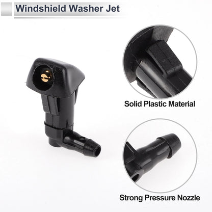 5 Pcs Washer Nozzle & Hose Connector for Honda (2006-2011)