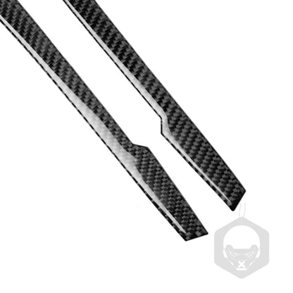 2 x Carbon Fiber Light Eyebrow Trim for BMW 3 Series G20 G28 (2019–2024)