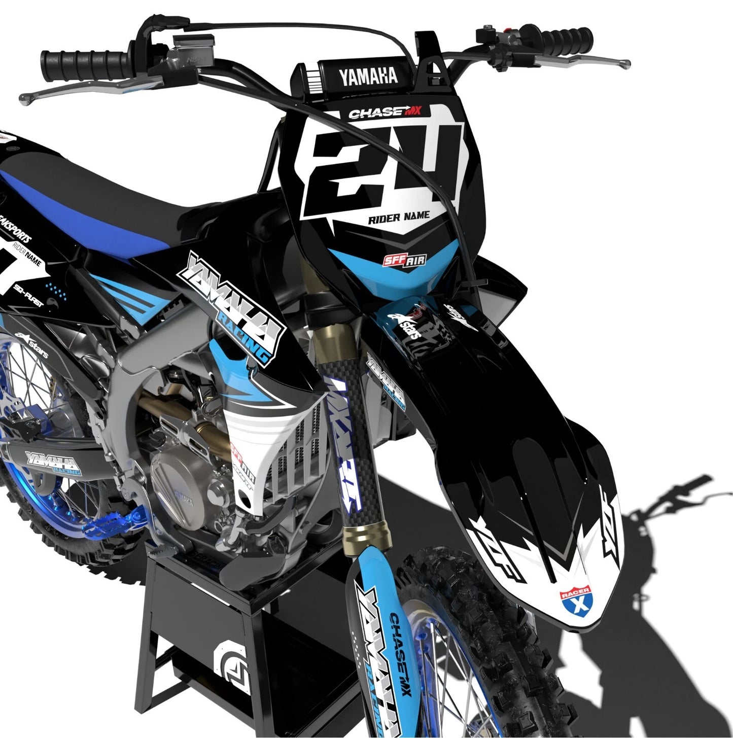 Chase Style Decals Sticker Kit for Yamaha TTR 125 (2008-2025)