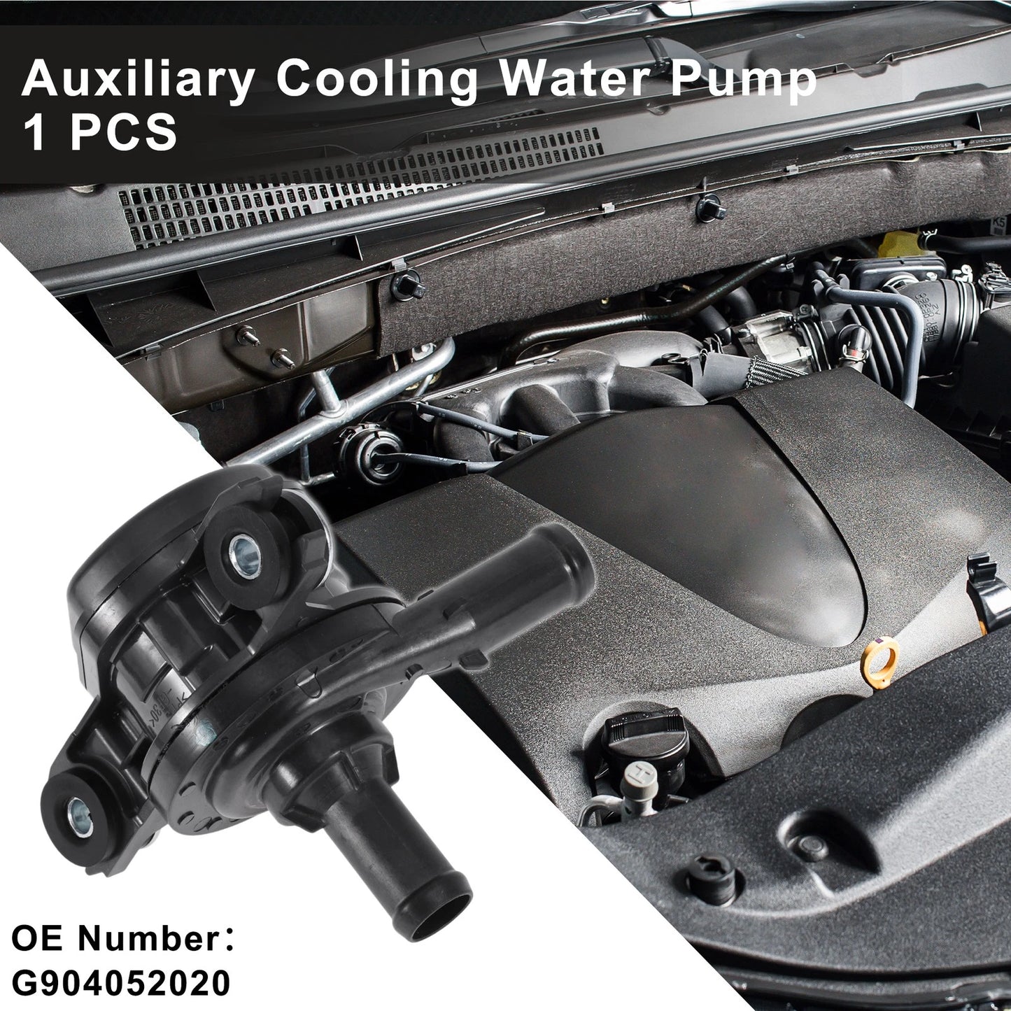 Auxiliary Cooling Water Pump 1 Pc for Toyota Highlander Prius (2020–2020)