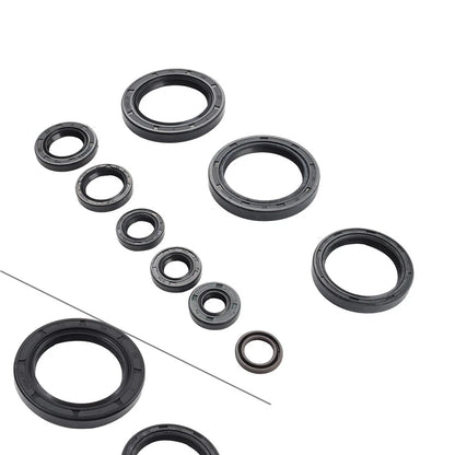 9 x Engine Oil Seal Kit for Honda CRF450X (2005-2009, 2012-2017)