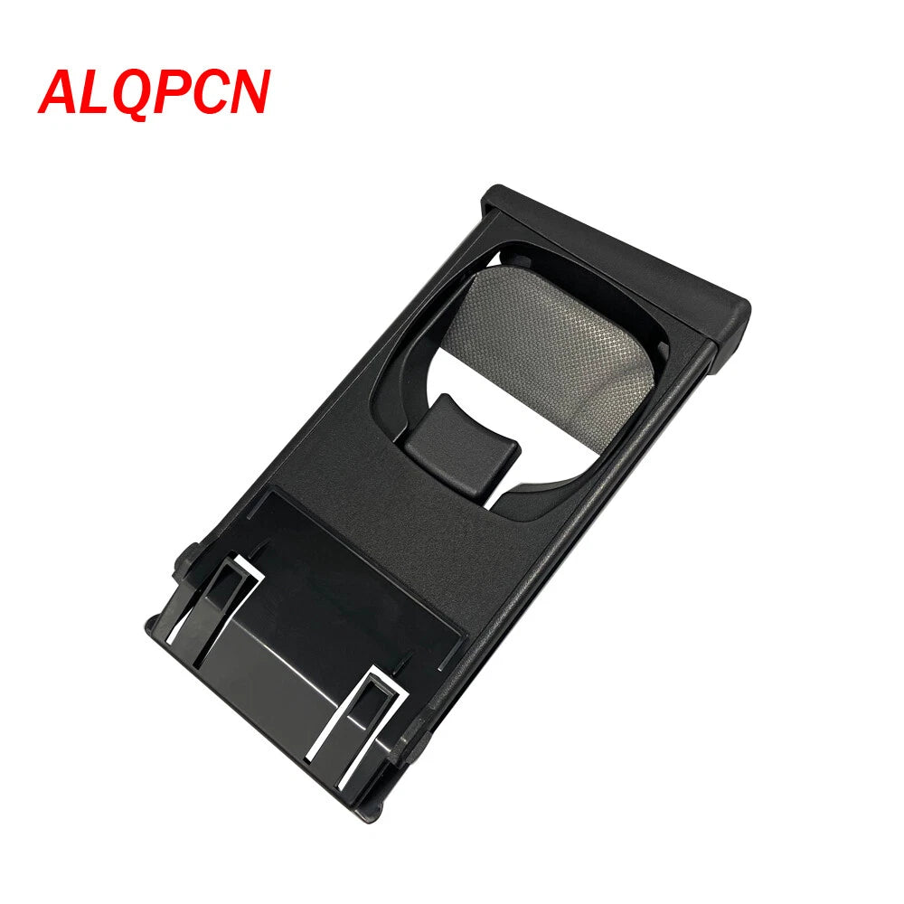 Black Front Cup Holder Trim for Toyota Hilux Vigo Fortuner (2005-2014)