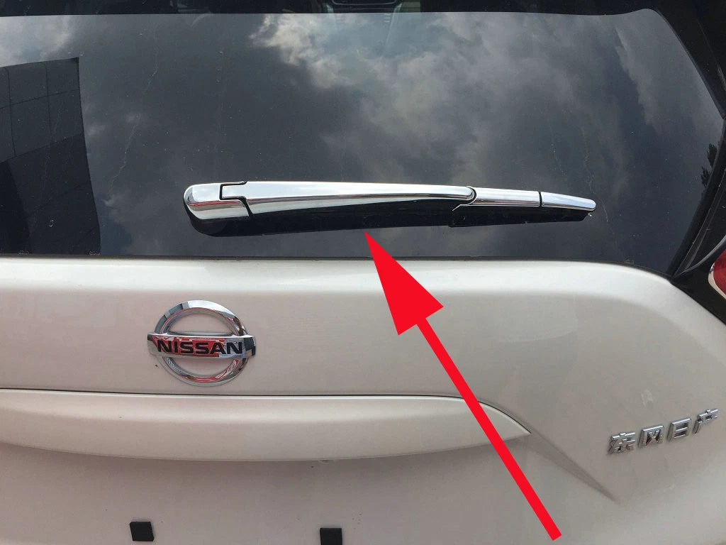 Windshield Wiper Cover Trim for Nissan Murano 2015-2021 ABS Chrome 3 x PCS