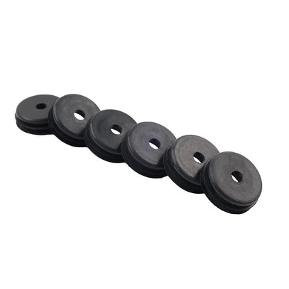 6 x Black Side Nerf Bar End Cap Plug for Polaris General 1000 (2016-2025)