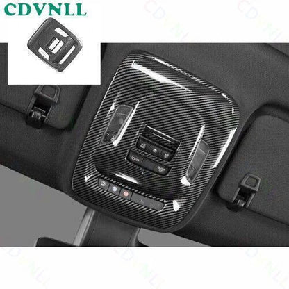 ABS Carbon Fiber Reading Light Switch Cover Trim for Buick Envision (2021–2024)
