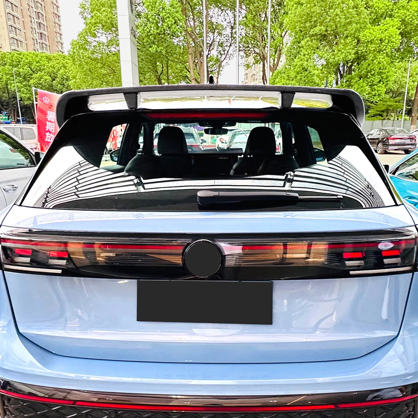Rear Spoiler Lip for Volkswagen Tiguan MK3 RLINE (2024-2025)