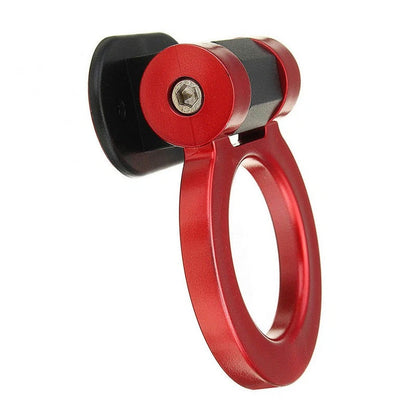 Red Universal Ring Tow Hook Decoration for Car Racing Style Accessories