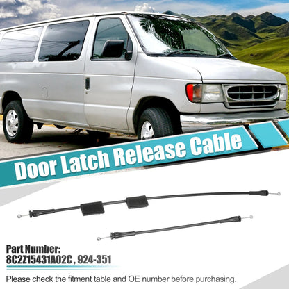 Rear Right Side Door Latch Cable for Ford E150 (1992-2014)