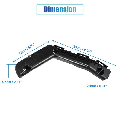 Front Bumper Bracket Mounting Support 1 Pair for Toyota Corolla (2014–2016)