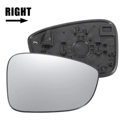 Right Side White Mirror Glass w/ Back for Honda Accord (2018-2022)