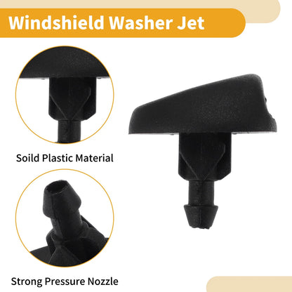 Front Windshield Washer Nozzles for Peugeot 207 (2007-2015)