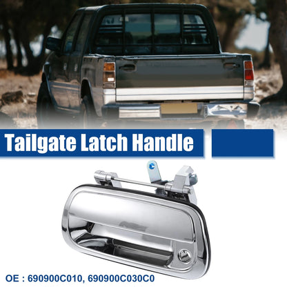 Chrome Tailgate Door Handle Rear Latch Handle for Toyota Tundra (2000-2006)
