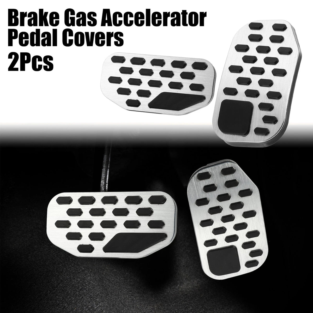 Car Brake Gas Accelerator Pedal Covers for Ford F150 (2022)