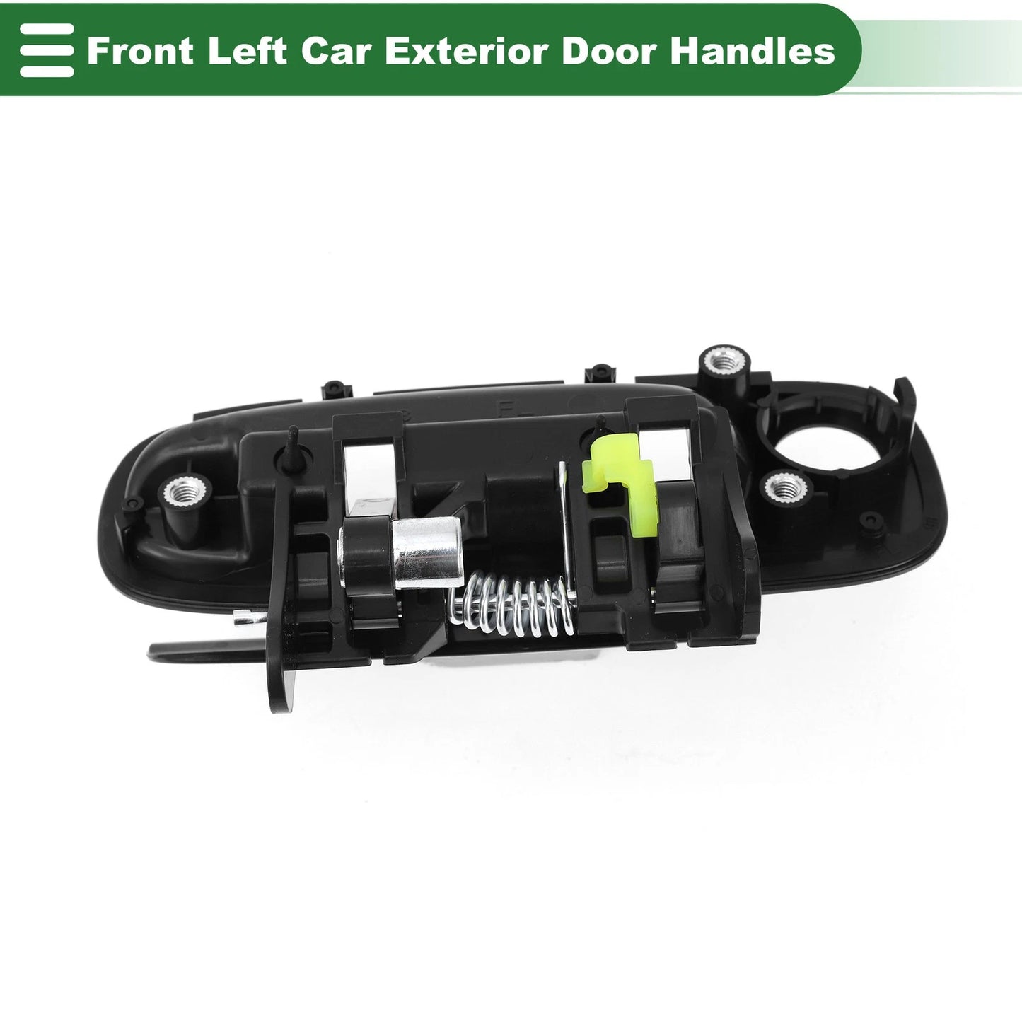 Front Left Exterior Door Handle for Toyota Corolla (1998-2002) Black