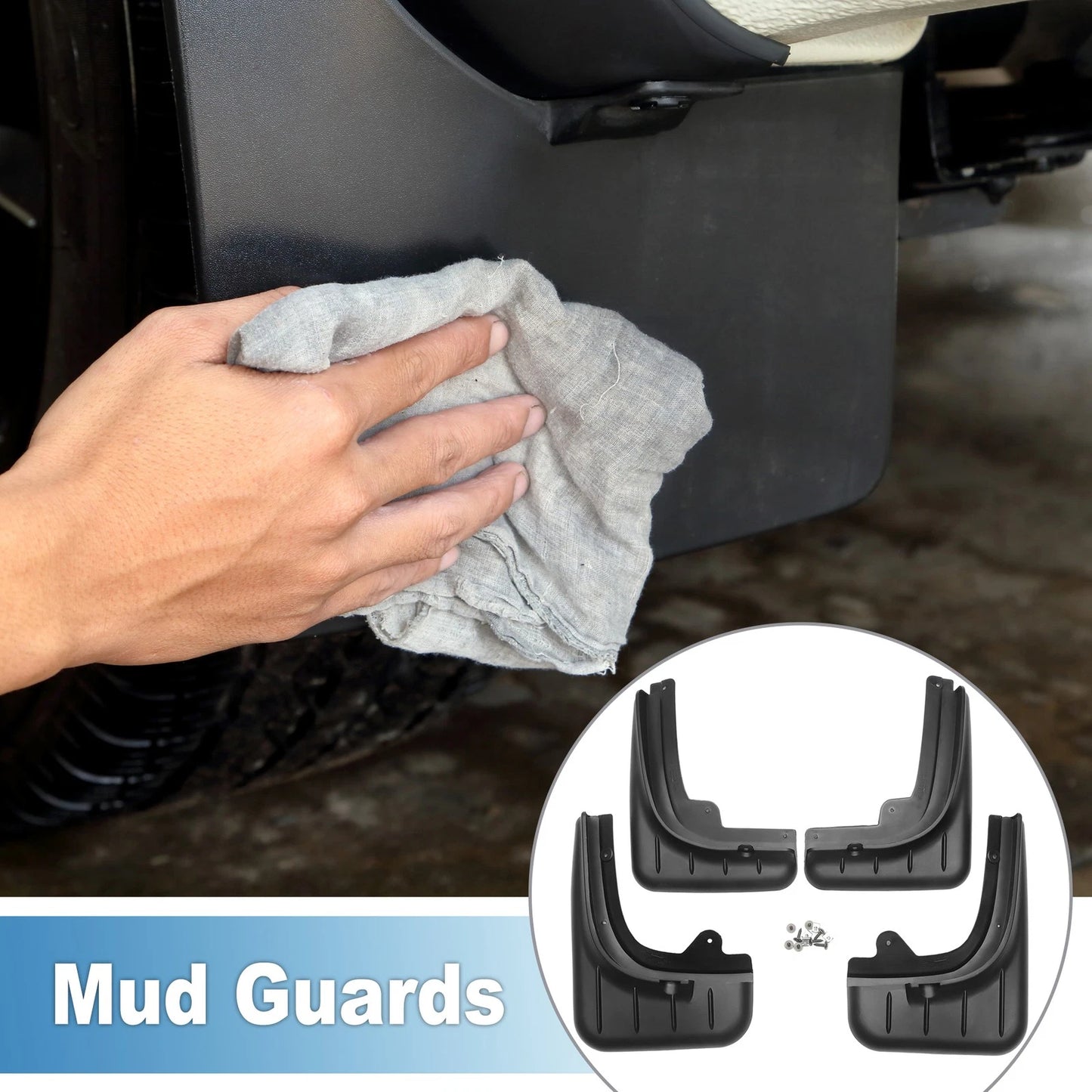 Mud Flap Splash Guard for Porsche Cayenne (2011-2017)