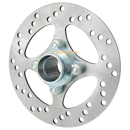 Rear Brake Rotor & Flange Hub for Yamaha Raptor 700 YFM700/700R (2006–2022)