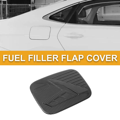 Fuel Tank Door Cap Cover for Honda CRV (2023-2025) Carbon Fiber Black