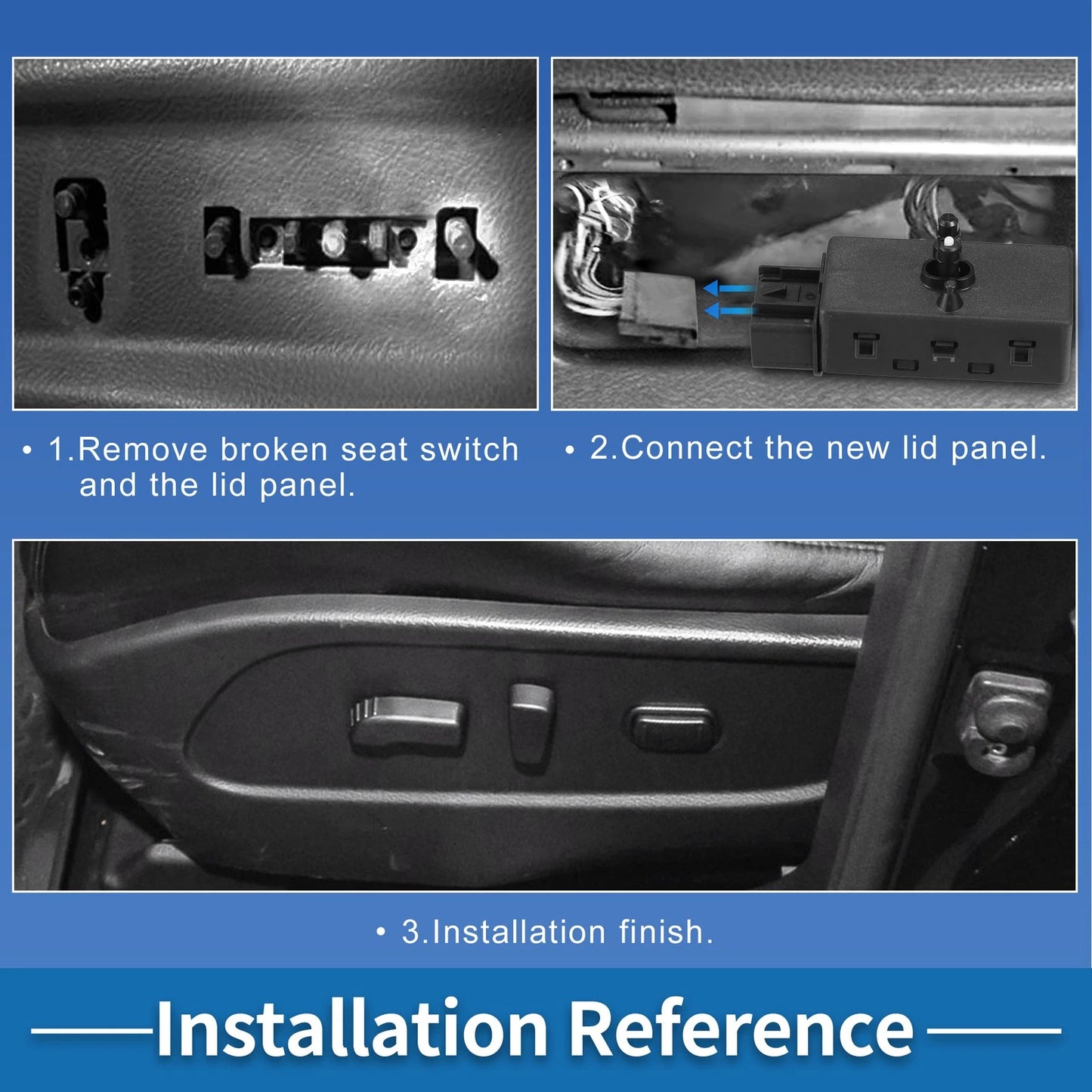 Power Seat Switch for Chevrolet Camaro Right Passenger (2010 - 2015)