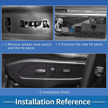 Power Seat Switch for Chevrolet Camaro Right Passenger (2010 - 2015)