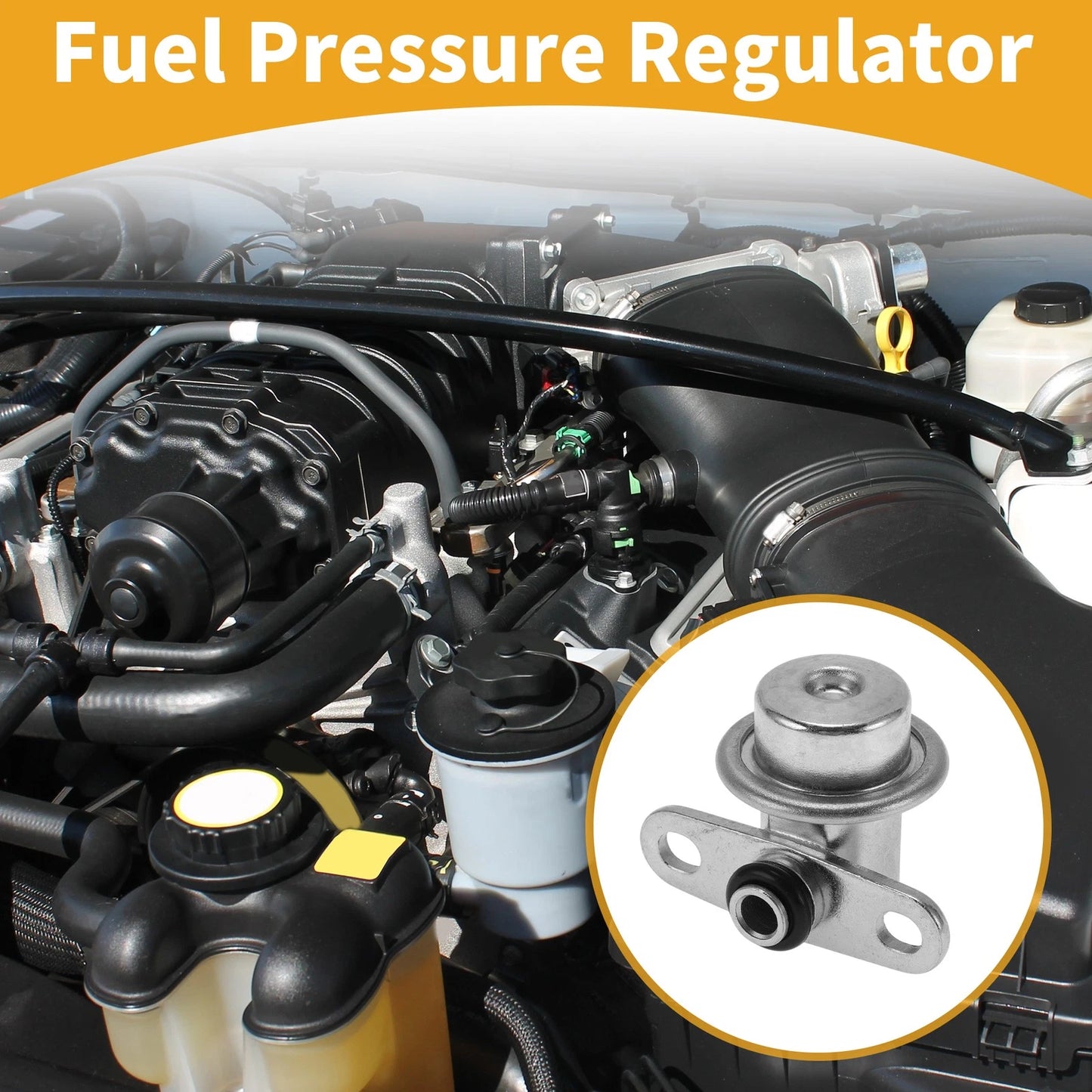 Fuel Pressure Regulator Fuel Pump Regulator for Infiniti FX35 (2004-2008)