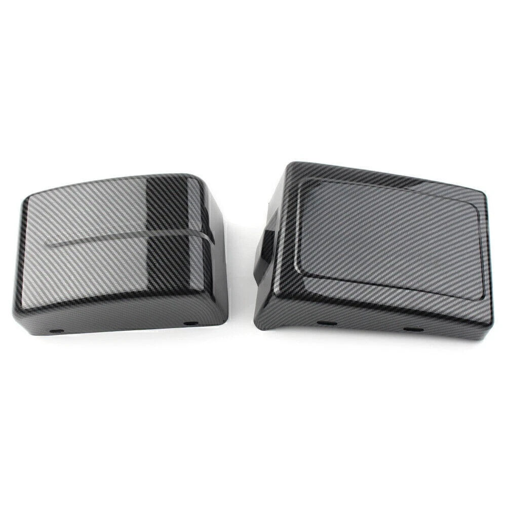 Carbon Fiber Battery Side Covers for Harley Dyna Street Bob FXDB (2006-2017)
