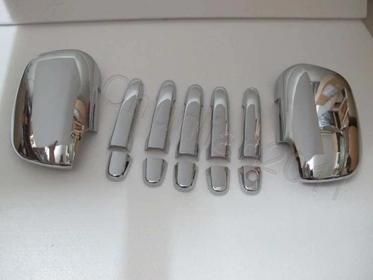 Chrome Door Handle & Side Mirror Covers for Toyota Rav4 (2006-2012)