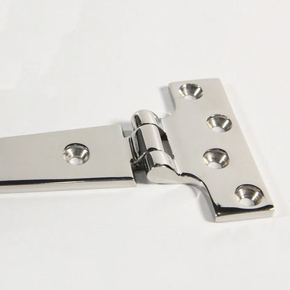 Heavy Duty 150mm T Hinges for Boat Hatches, 2 Pack, Stainless Steel