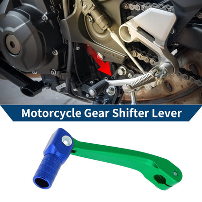 Folding Shifter Lever for Honda CRF150F (2003-2017) Green Blue