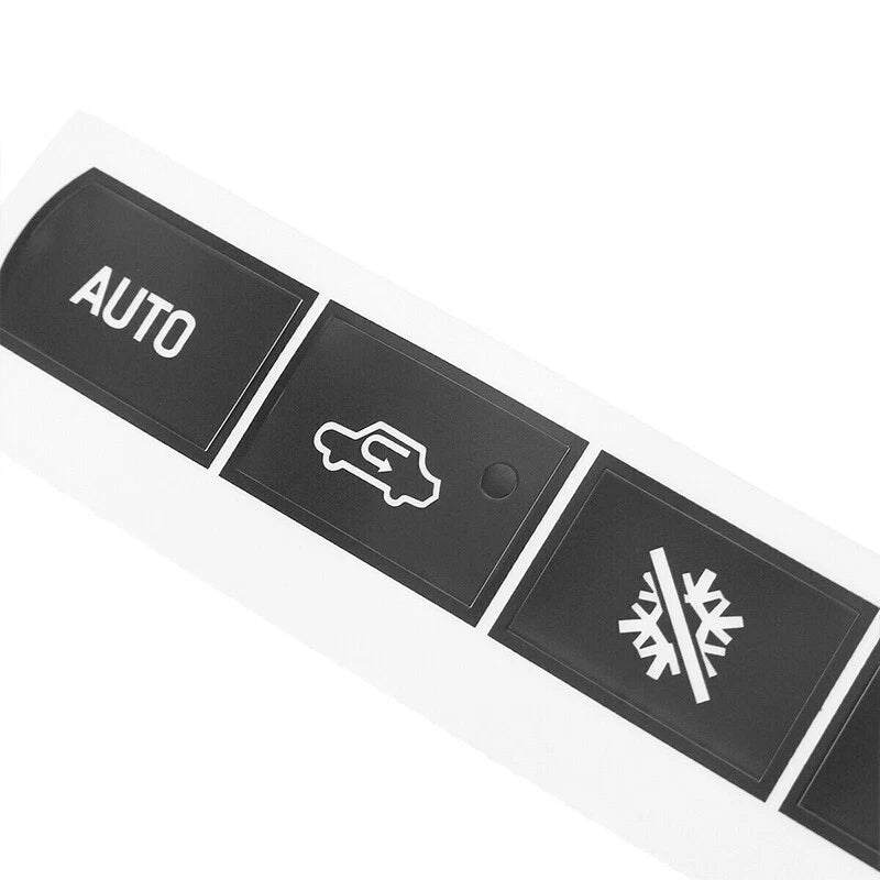 A/C Climate Control Button Decals for Chevy Corvette C6 (2005-2013)