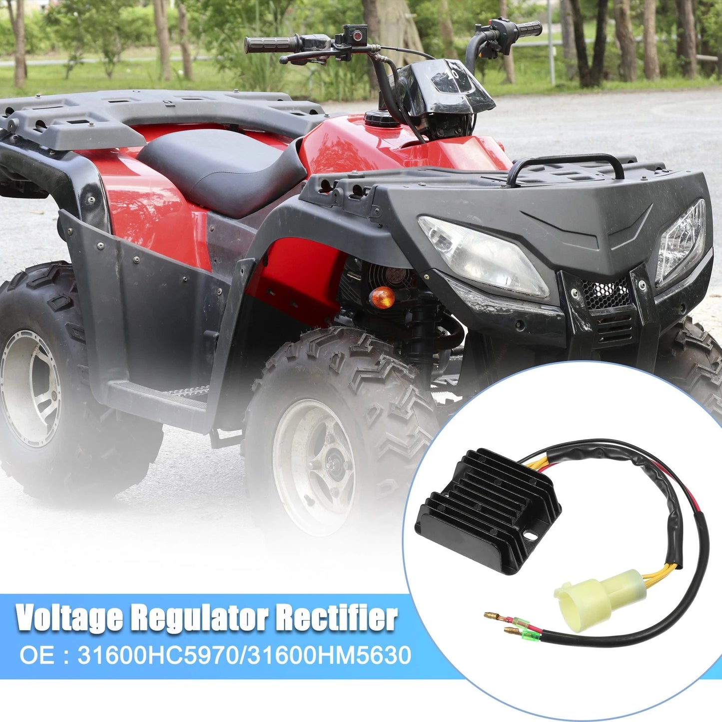 Voltage Regulator Rectifier for Honda Fourtrax TRX300 (1993-2000)