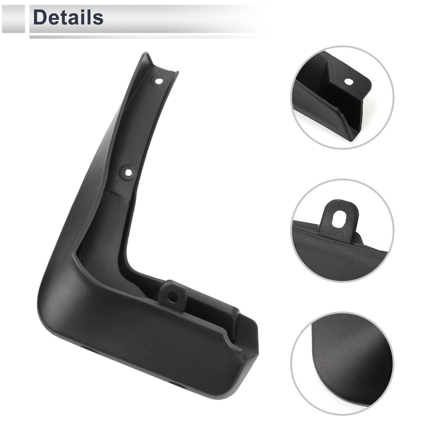 Mud Flaps Splash Guards 2 x for BMW 3 Series G20 G28 (2020-2023)